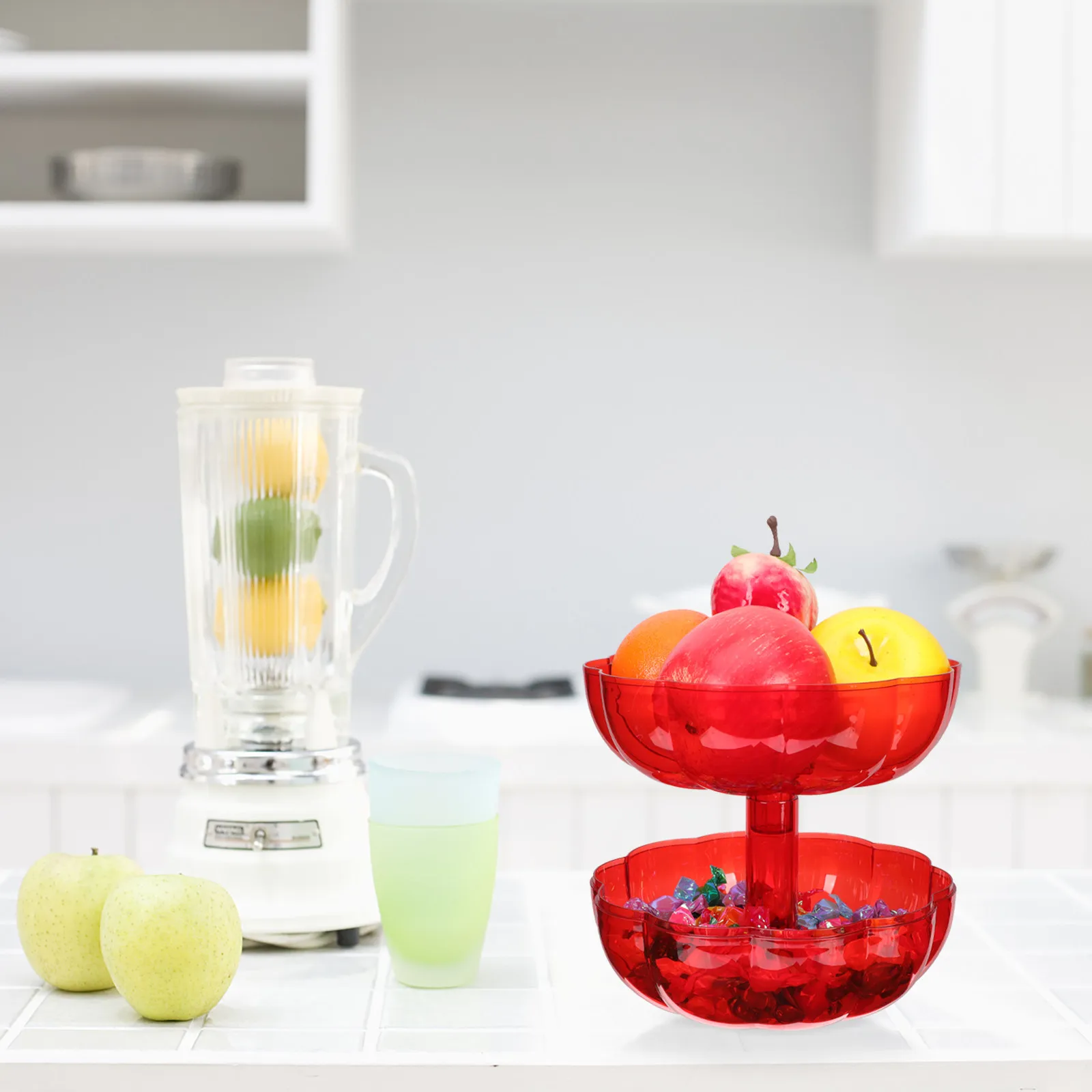 Plastic Pumpkin Dish with See Through Lid for Candies Nuts Fruits Snacks Chocolate Storage Kitchen Party Tray Fall Decor Holiday