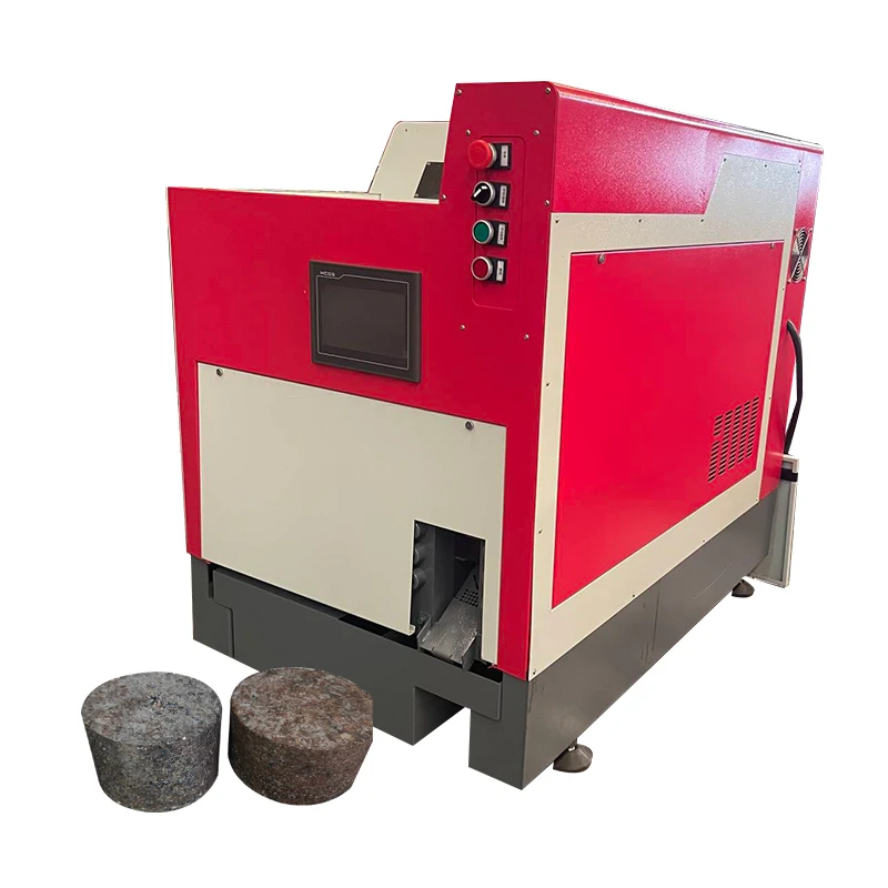 Industrial Scrap Metal Crushing Briquetting Machine Waste Copper Iron Aluminum Chip Pressing Cake Forming Machine