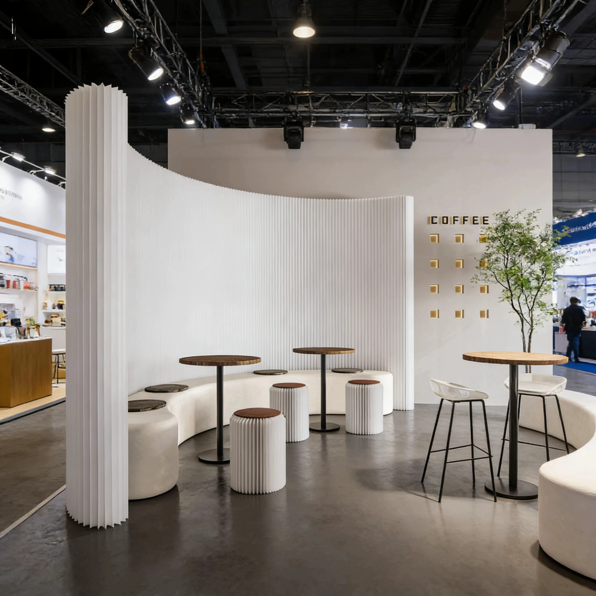 Paper Screen Decoration Home Partition Foldable And Stretchable Office Partition Wall Store/hotel/exhibition Partition