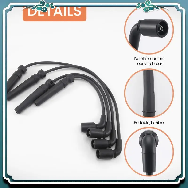 

Провод свечи зажигания ABTU-4 шт. для Excelle 1,6 Aveo Cruze KALOS REZZO DAEWOO KALOS LANOS Nubira REZZO 96497773