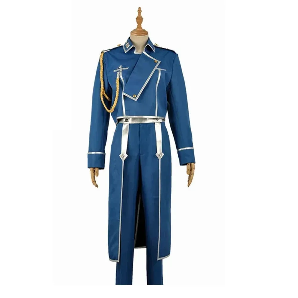 

Fashion Unisex Anime Cos Roy Mustang Cosplay Costumes Fashion MeetingSets Custom Size