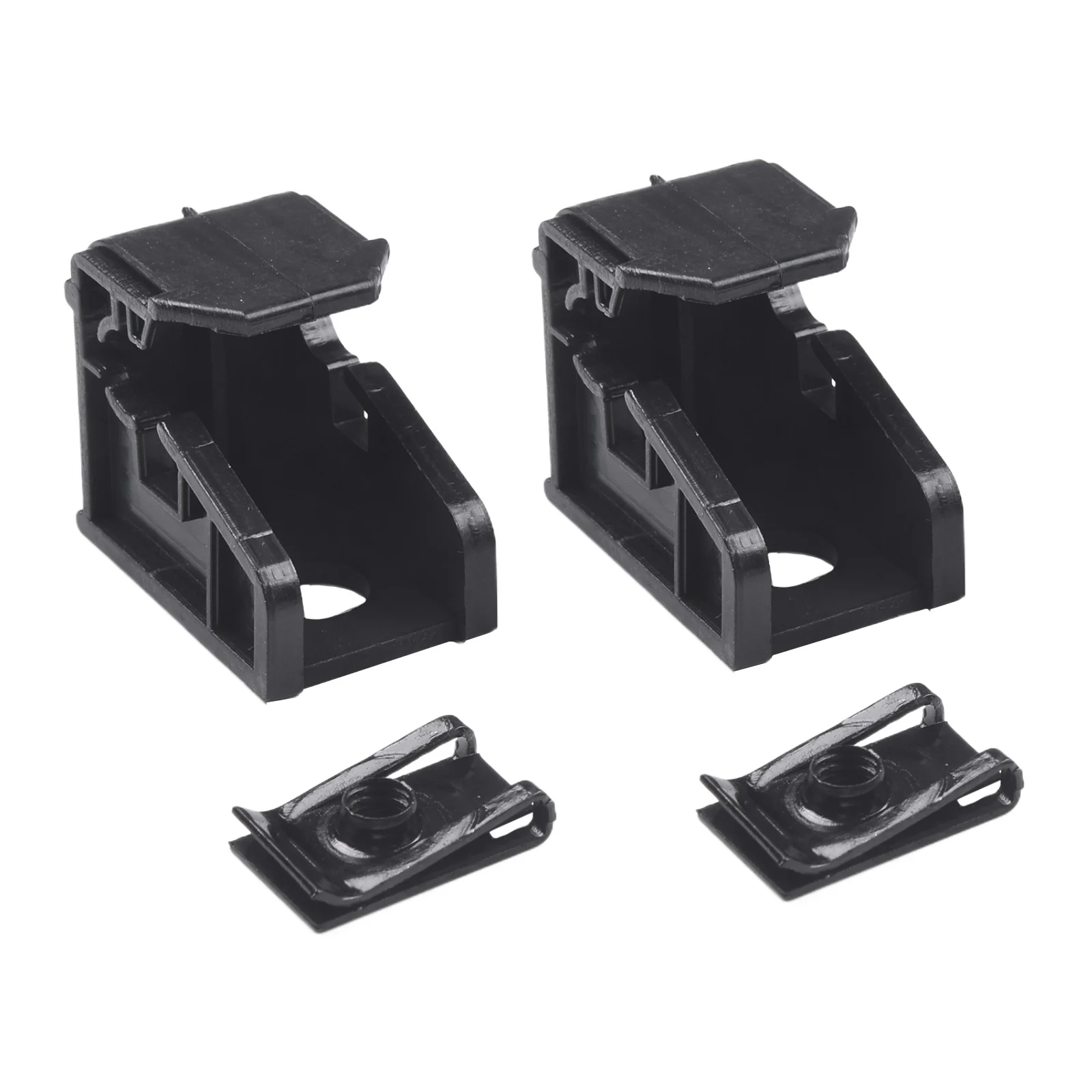 2 Piezas de Soportes de Plástico Negros para Faros Delanteros, Kit de Reparación de Faros Izquierdo y Derecho 6R0941511, Accesorios para Coche, Amplia Compatibilidad