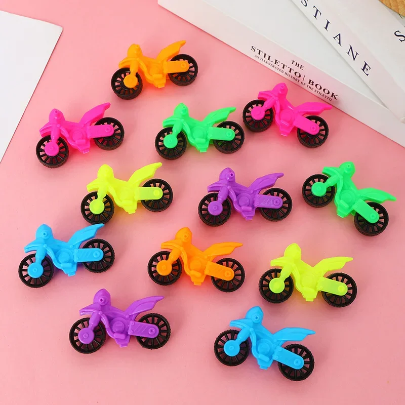 15Pcs Mini Slide Bicycle Motorcycle Toys for Kids Birthday Party Favors Baby Shower Gift Kindergarten Prizes Piniata Fillers