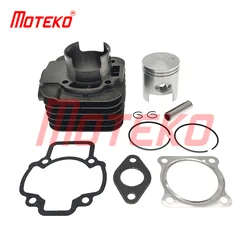 BX17030145F 47MM BORE CYLINDER KIT FOR 2T 50CC PIAGGIO NGR POWER DT/SPECIALE 50 TYPHOON 50 EURO2 EURO3 ZIP 50/2T 50 PIAGGIO 50