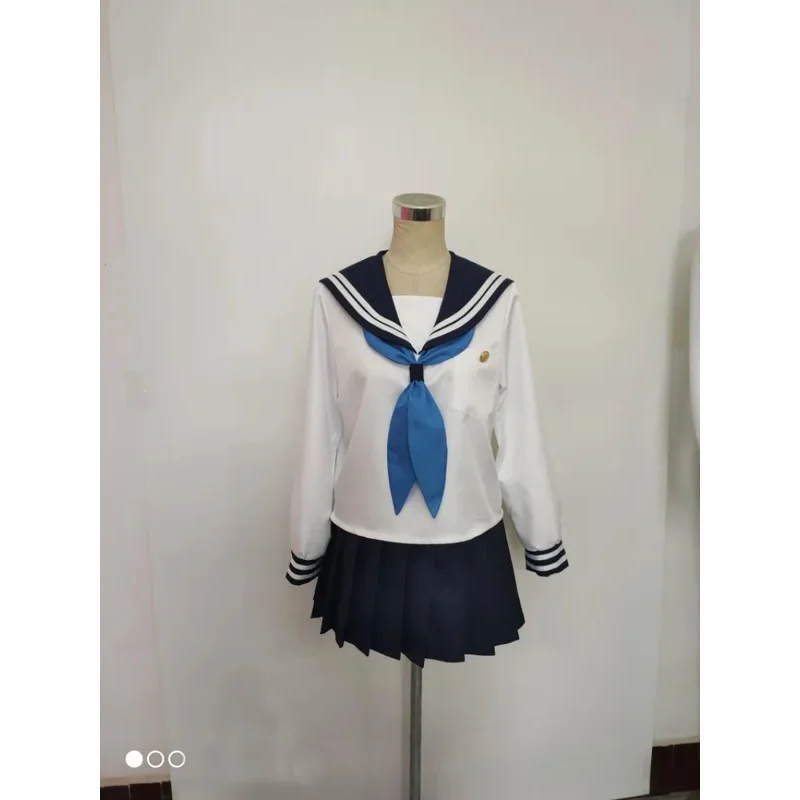 AIAI 2025Anime Eru Chitanda Girl Summer School Cloth Uniform Cosplay Costume Customized