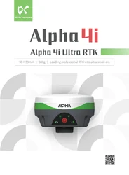 Leading professional RTK into ultra small era Alpha 4i Ultra RTK