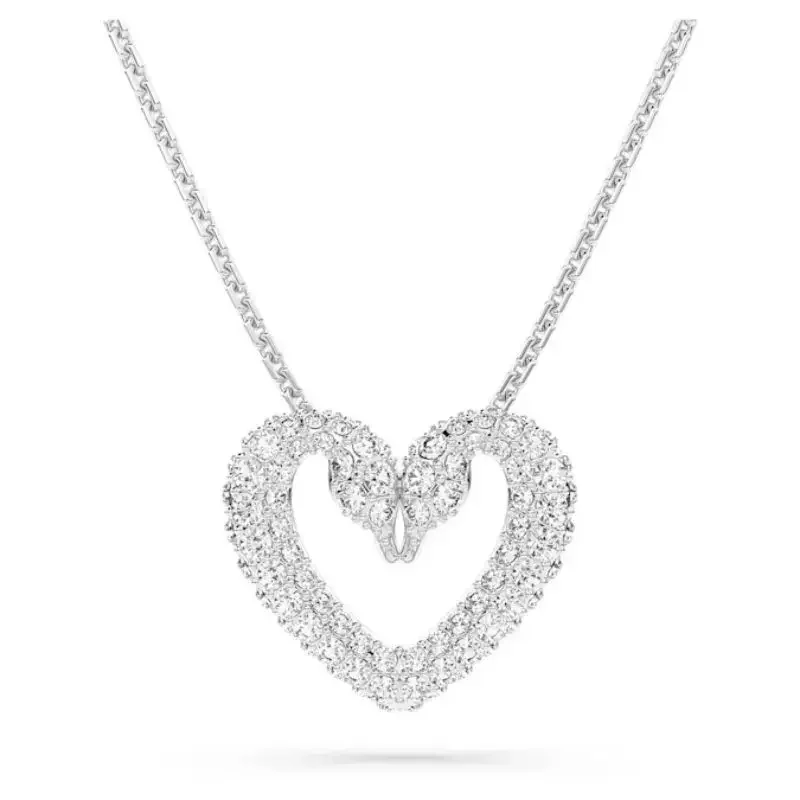 S925 Sterling Silver High Quality Original Logo Una Women\'s Jewelry Set Love Crystal Charm Christmas Gift Wholesale