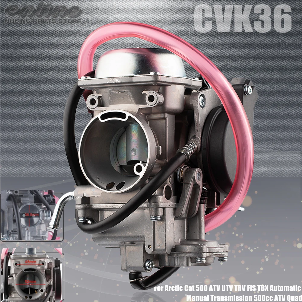 CVK 36 36mm Carburetor Carb For Arctic Cat 500 ATV UTV TRV FIS TBX Automatic Manual Transmission 500cc ATV Quad CVK36 Dirt Bike