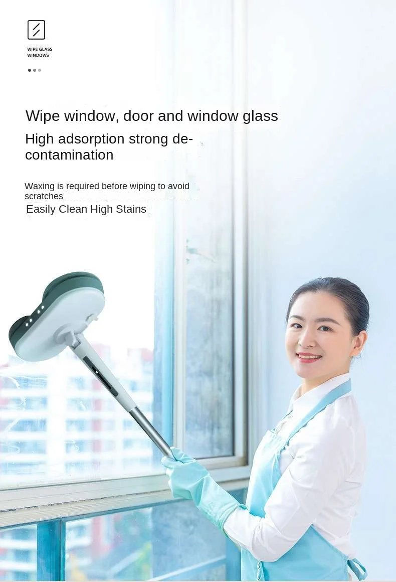 Electric lazy mop household electric sweeper wireless water automatic wipe no steam mop in one machine