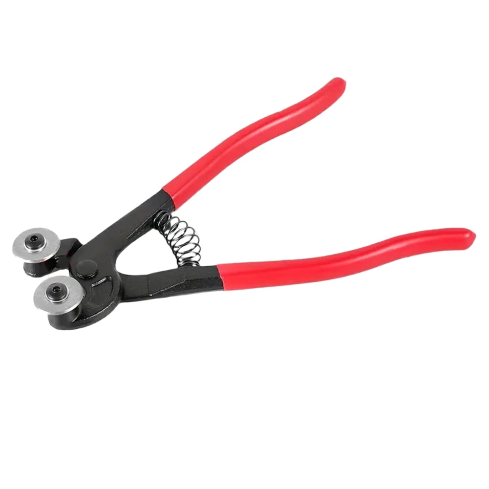 HGHO Portable Glass Tile Nippers Wheeled Tile Pliers Cutting Tools Ceramic Breaking Pliers for DIY Glass Ceramic Cutter