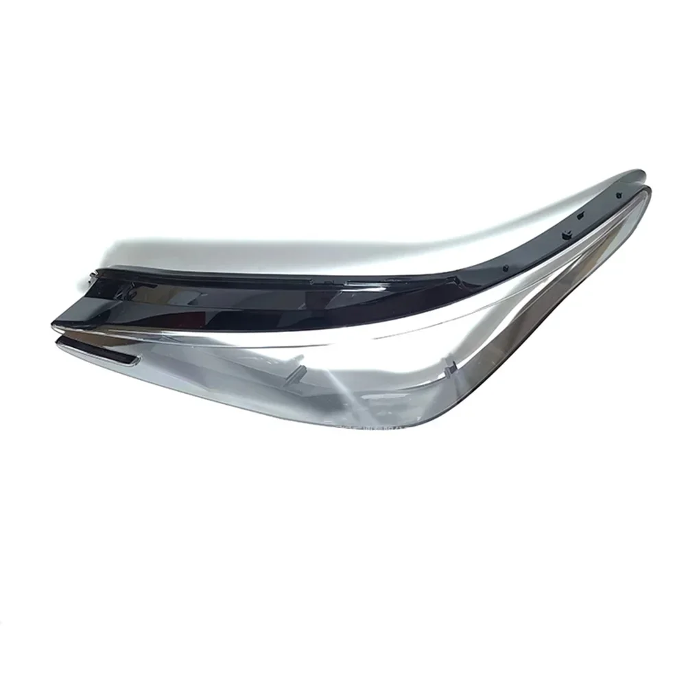 ل Volkswagen VW ID.4 X 2021 2022 غطاء المصباح الأمامي شفاف عاكس الضوء قذيفة شبكي استبدال العدسة الأصلية #6