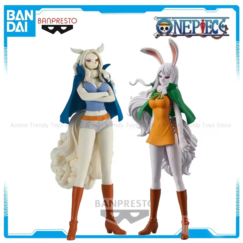 In Stock Bandai BANPRESTO One Piece DXF The Grandline Lady Wano Country Carrot Wanda Anime Action Figure Toy Model Collection WY