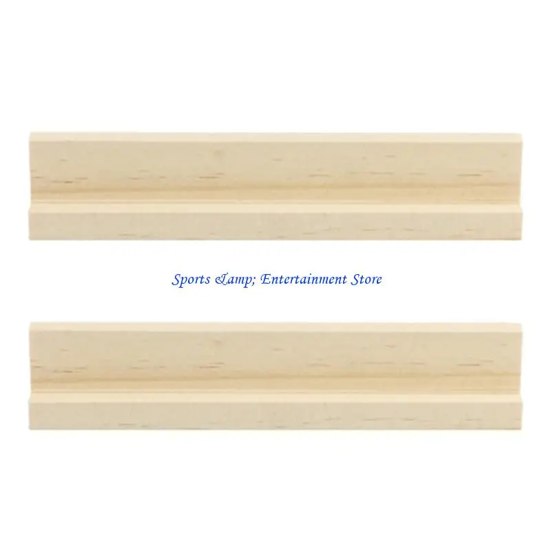 

G7NF 2 шт. деревянные стеллажи для домино, органайзеры, держатели для плитки «сделай сам», подносы для мексиканского поезда, в