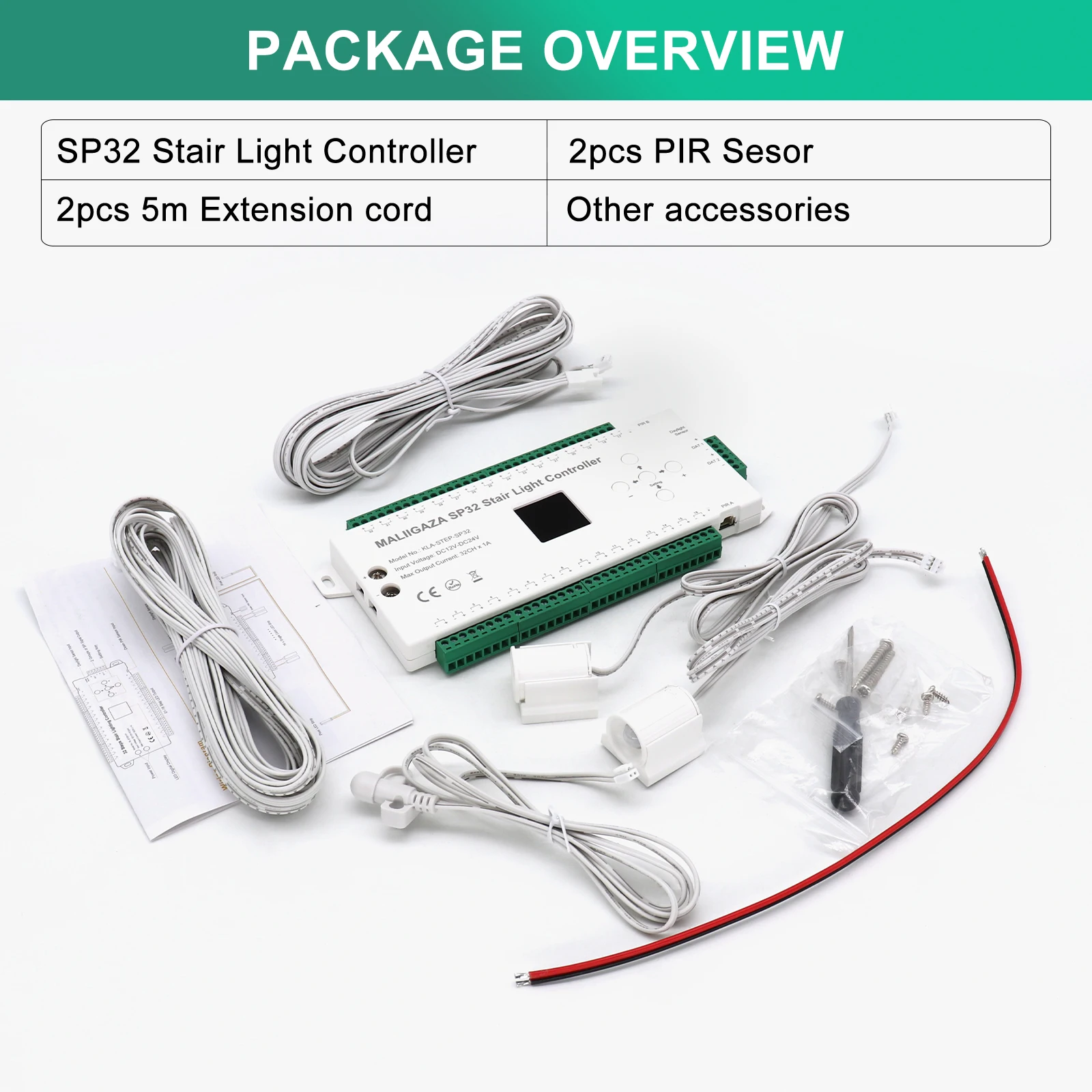 Imagem -05 - Tira de Luz de Sensor de Movimento com Luz do Dia Controlador de Escada Led Cob Passo Lateral Spi 132steps