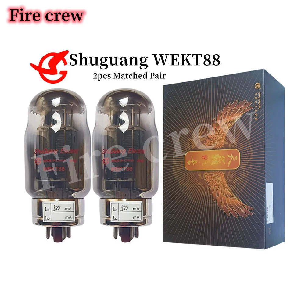 Fire Crew Shuguang KT88 WEKT88 Vacuum Tube Replaces KT88-98 KT88-TII KT120  HIFI Audio Valve Tube Amplifier Kit DIY Match Quad