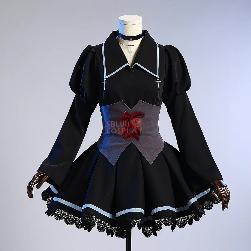

SBluuCosplay Tsukiyomi Utau Cosplay Costume Women Gothic Dress School Uniform Anime Outfit
