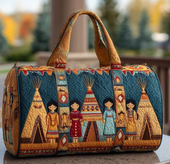 

3D Printed Quilted Travel Bags Personalized Gifts Sport Bags Handbag Tote Bag Training Bag Custom Beach Hiking Camping