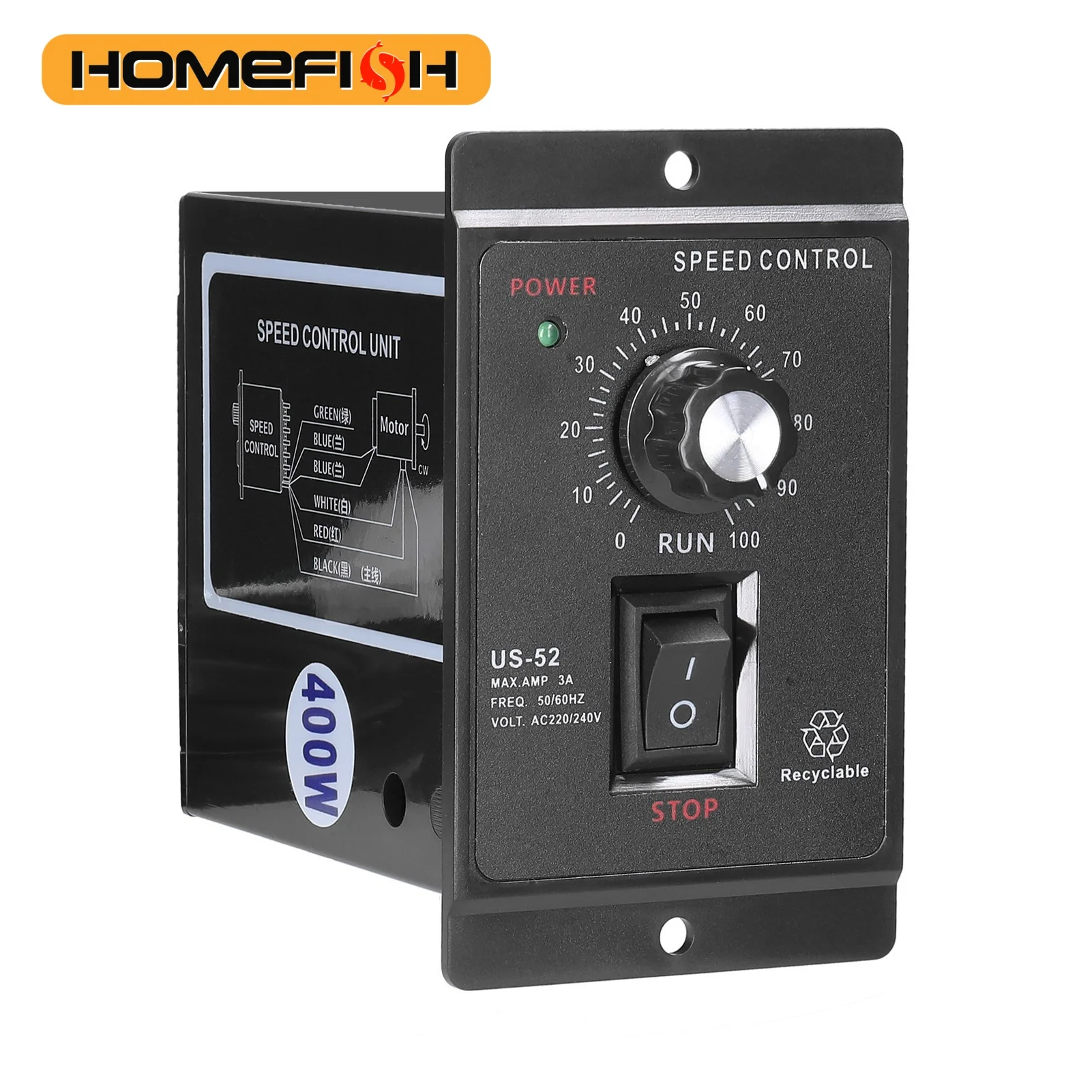 Div 400W AC220V Mot…