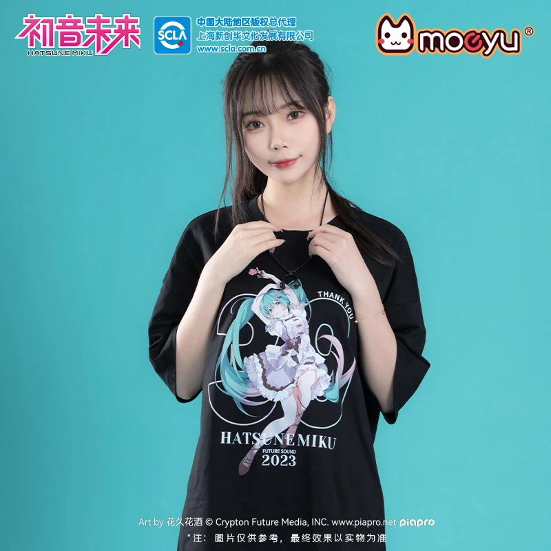 

Moeyu Anime Miku39 T-Shirt Women t shirt for Men Vocaloid Cosplay Cartoon Tops Short Sleeve t-shirt Oversize Tee Female Clothing