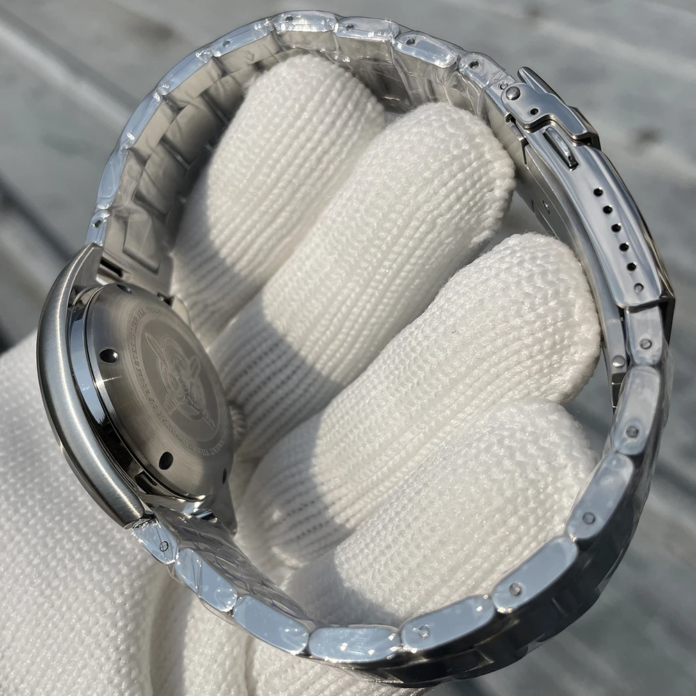 STEELFLIER الرسمية SF745 الفاخرة ساعة كوارتز صغيرة سوبر مضيئة VH31 حركة كتم 20Bar مقاوم للماء للجنسين موضة الغوص ساعة