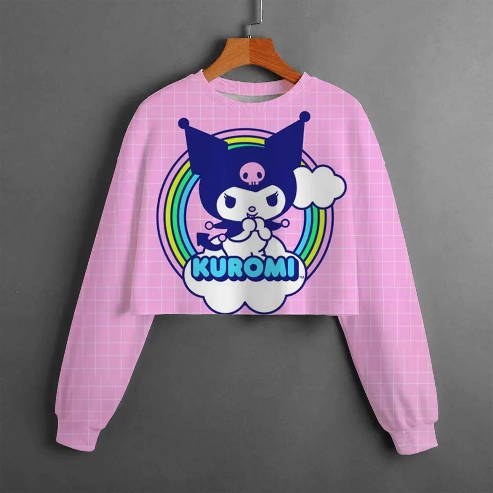 Girls long-sleeved sweatshirt 2024 new fashionable and stylish children\'s clothes cute cat print casual versatile tops