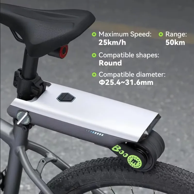 

STLF P.WHEEL Power Assist Commuter Mountain Bike Conversion Kit Tail Light Electric Power Assist for Europe Bike Trainers Access