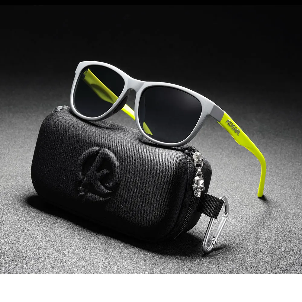 KDEAM Reduzieren Die Hellsten Licht POLARISIERTE Sonnenbrille Frauen Gesättigt Beschichtung Sonnenbrille Platz 58mm Medium Größe Shades Für Männer – Detail 25