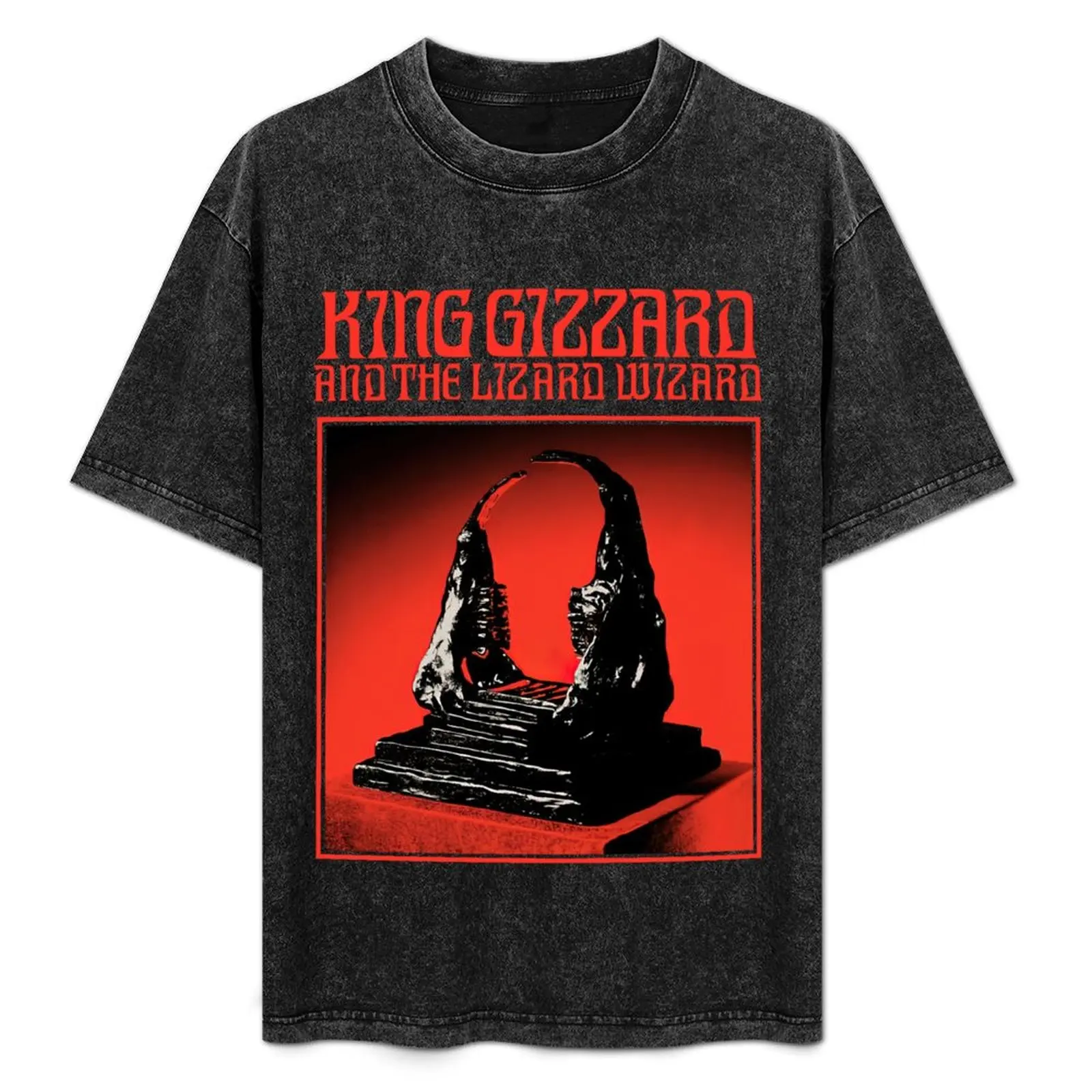 

king gizzard and lizard wizard T-Shirt Stylish Graphic Short Sleeve Top
