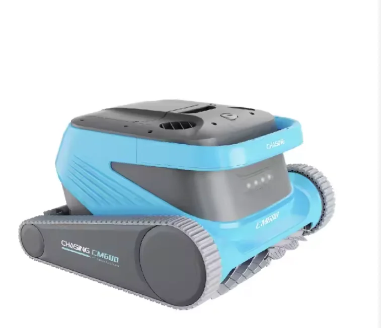 

High Quality CM600 Swimming Pool Cleaning Robot Wire Suction Machine with Strong Cleaning Ability for Floor and Wall