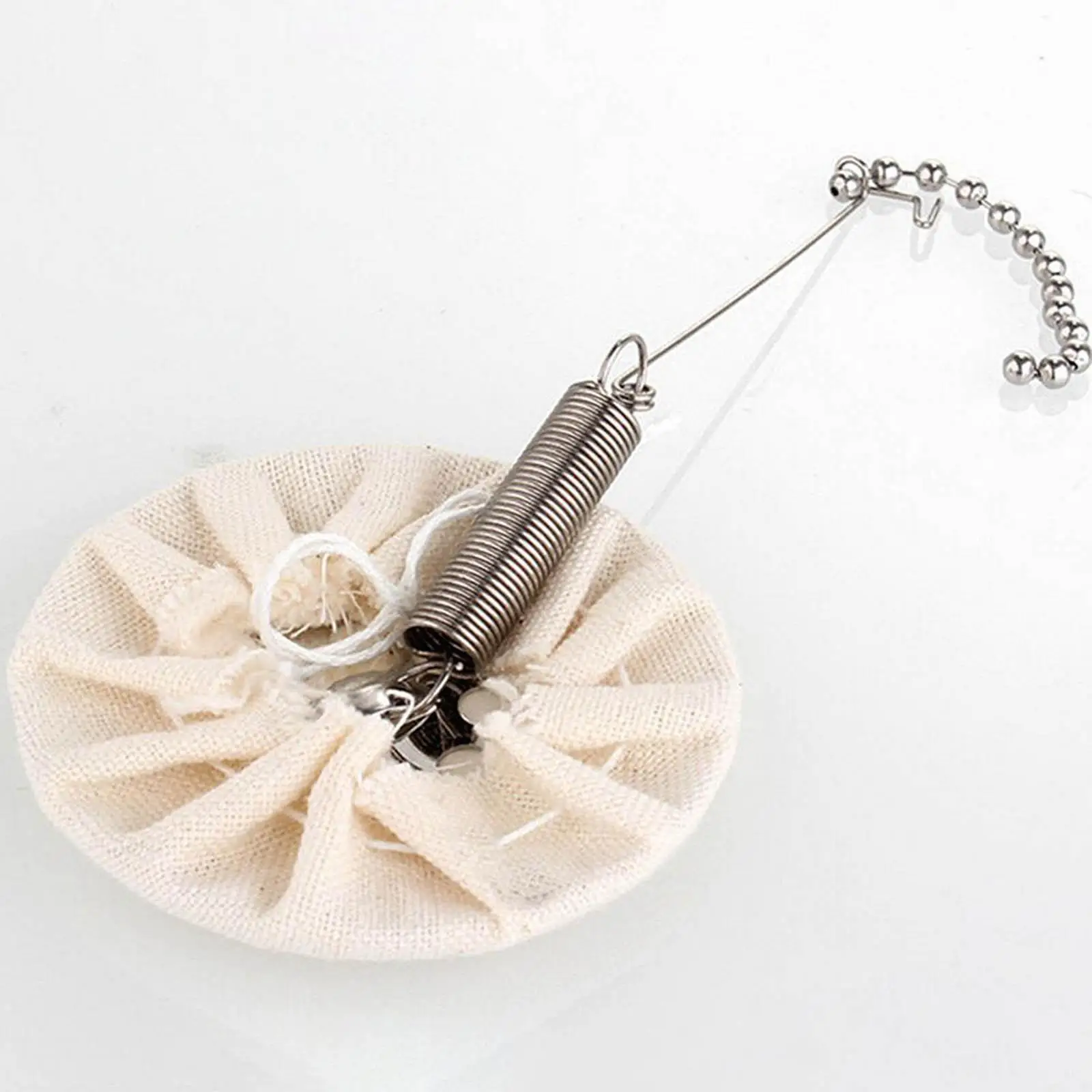 Сифонный фильтр для кофе из нержавеющей стали, простой в использовании с цепочкой, кофейные аксессуары для кофеварки, многоразовый для кофейни, дома