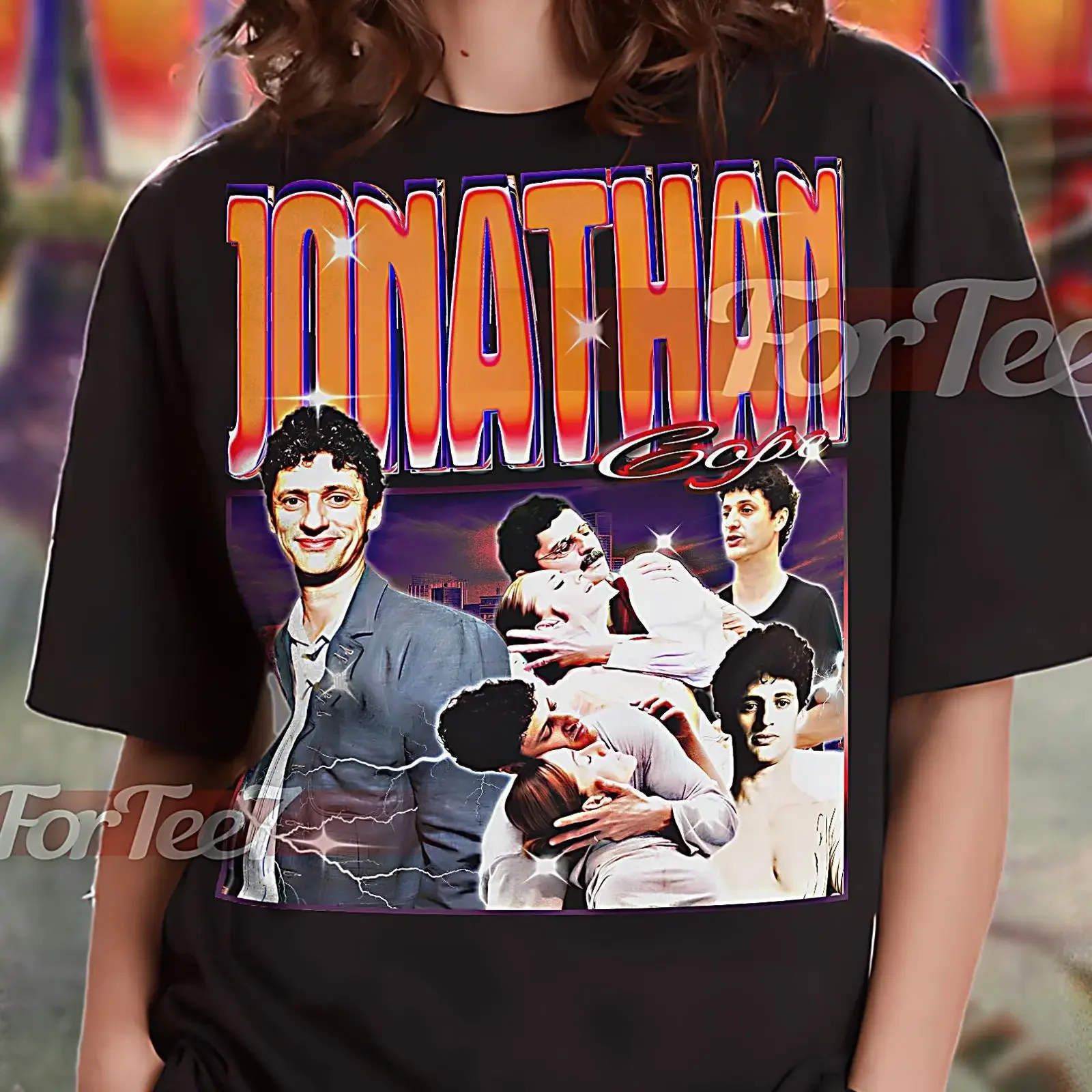 90s Retro Jonathan Cope Homage T Shirt Vintage Casual Fan Merch Top vintage Washed Slightly fashion Stretched streetwear homme
