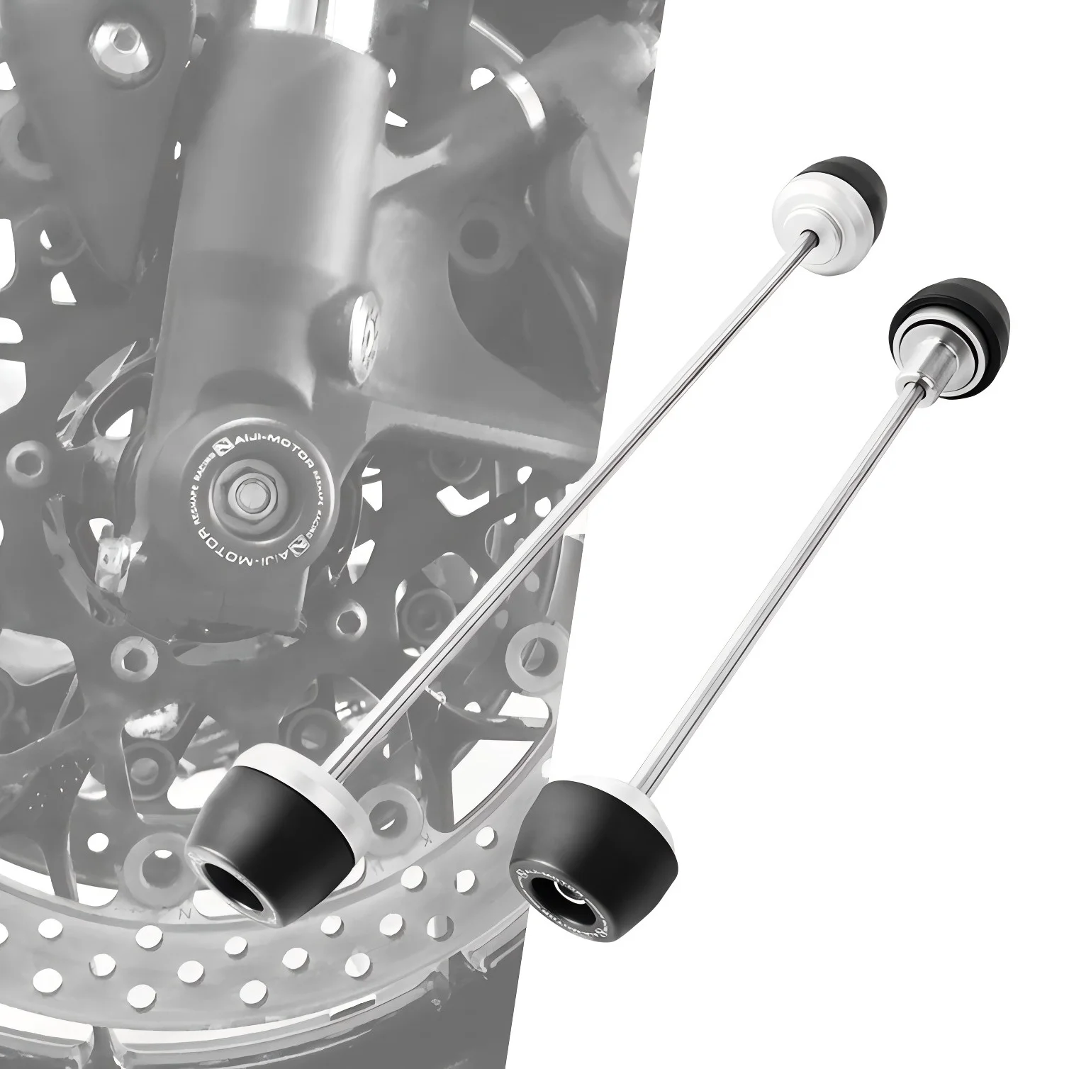 

Для Honda CBR1000RR (2017-2019) и CBR1000RR-R (2020-2025) - ползунки передней/задней оси, защита от столкновений на колеса