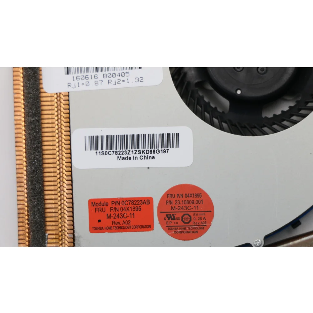 Imagem -04 - Original Swg Gráficos Discretos Dissipador de Calor Cpu Ventilador Refrigerador para Lenovo Thinkpad W540 W541 Portátil 04x1895 K2100 q3 04x1894 q1 Novo