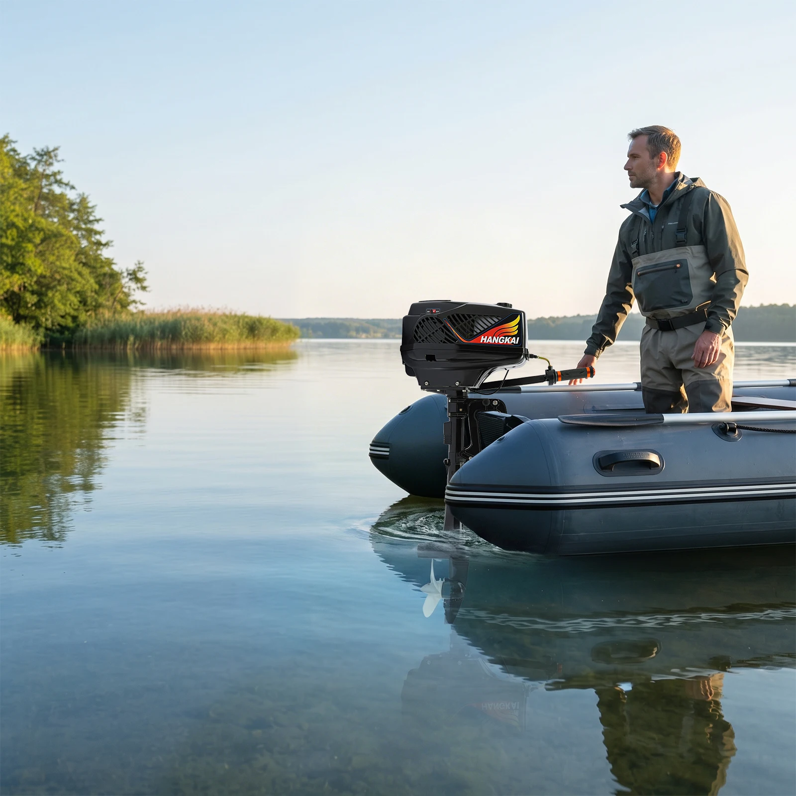 Motore Fuoribordo a Benzina, M - Fishing Boat Trolling Motor recensione e prezzo