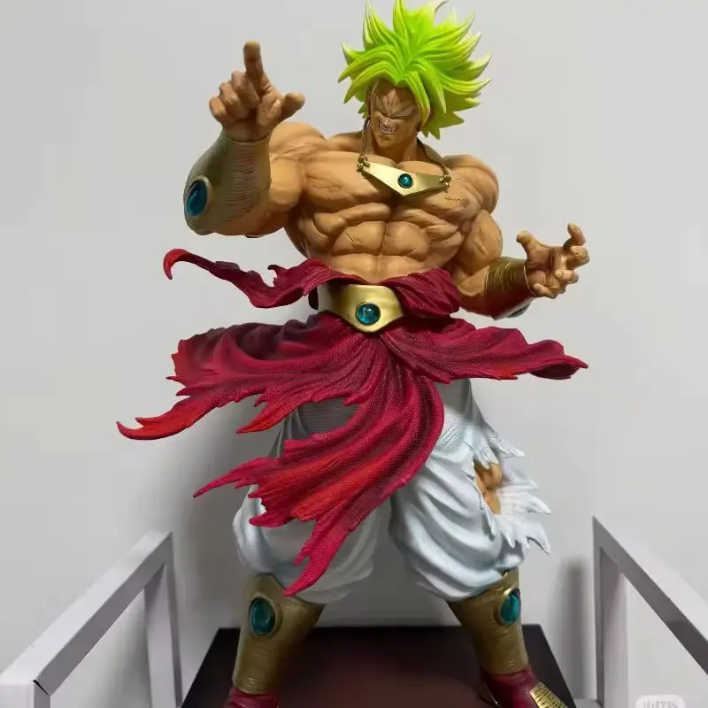 Dragon Ball Z Jt ou Ck Statue Broly Figure Ssj3 Broly Super Saiyan Pvc Figurines 50 cm Mode de Collection Jouets Cadeaux d'anniversaire
