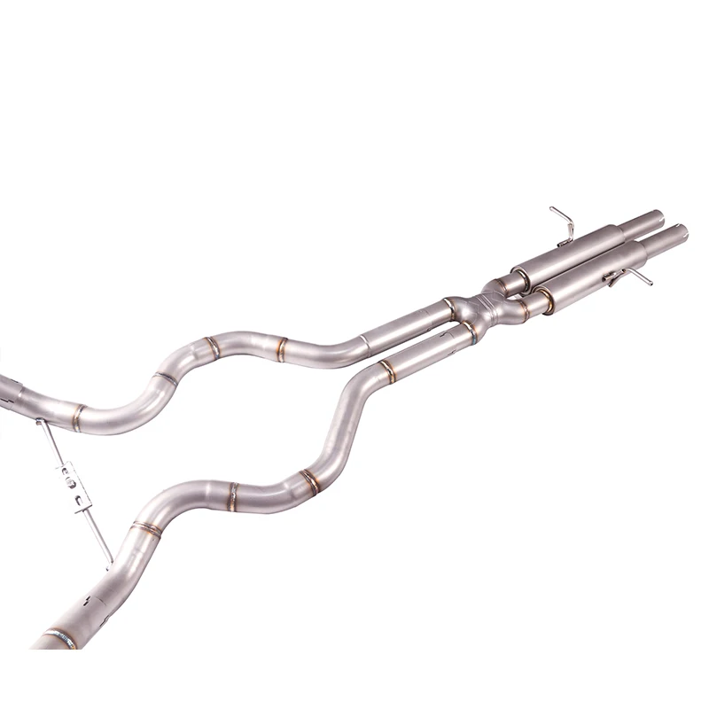 Suitable for 2013~2018 Range Rover 3.0 5.0 Catback exhaust muffler, stainless steel remote control electric valve exhaust system