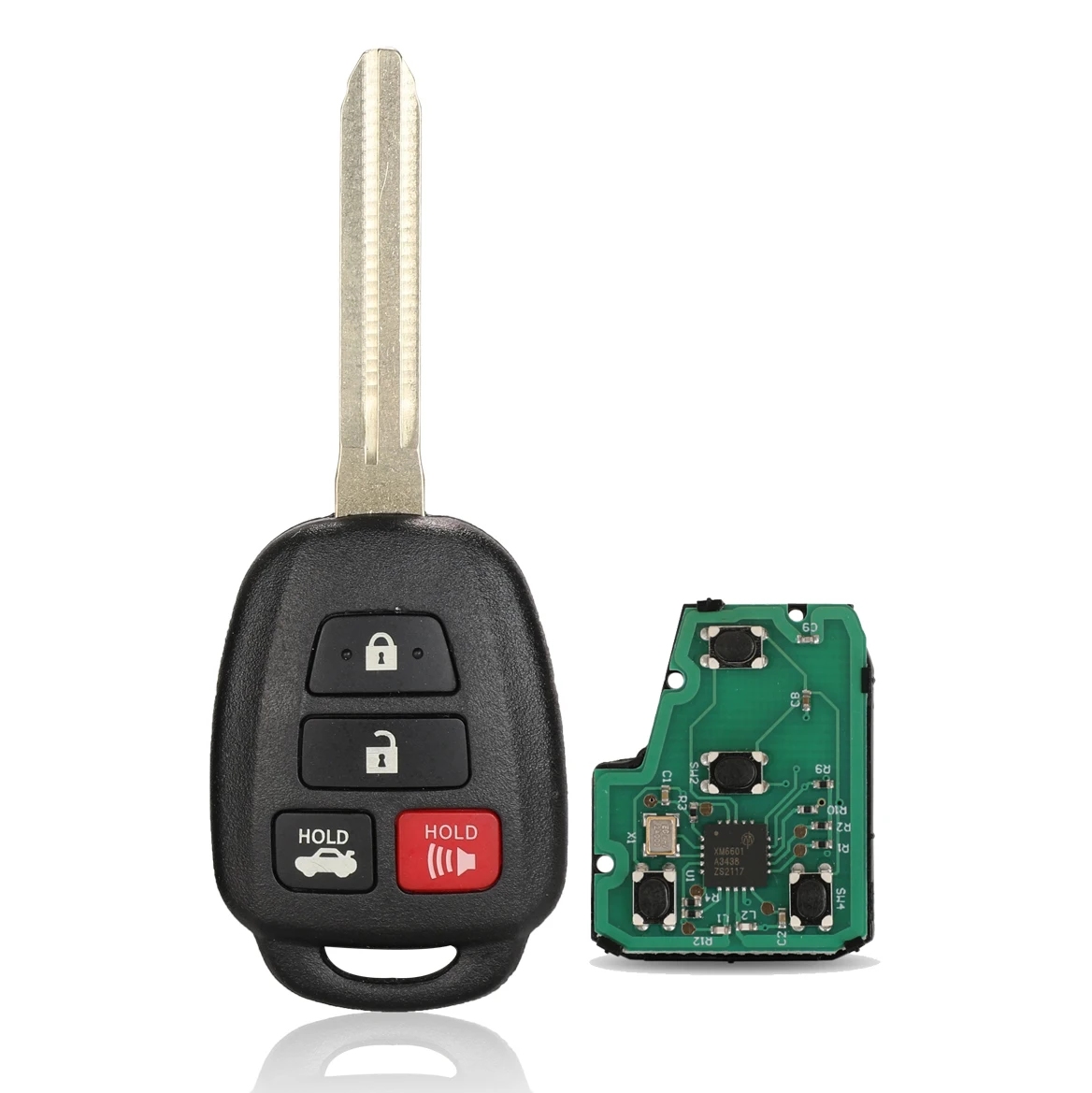 Key For Toyota CHR VITZ YARIS Camry Corolla AQUA 89070-52D70 B51TE/B71TH 314.3MHZ 6