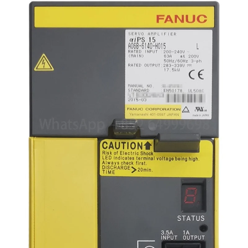Brand New  Servo Drive A06B-6140-H015 Amplifier Module A06B 6140 H015 for CNC System