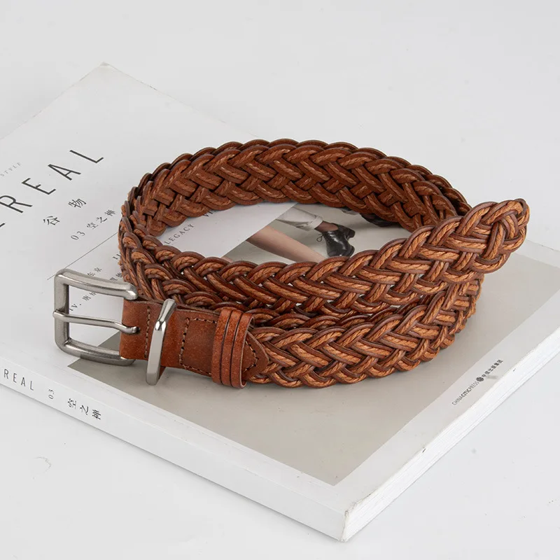 المرأة خمر محبوك مشد الإناث Cummerbund معطف حزام الخصر فستان Decration حزام عريض J1405