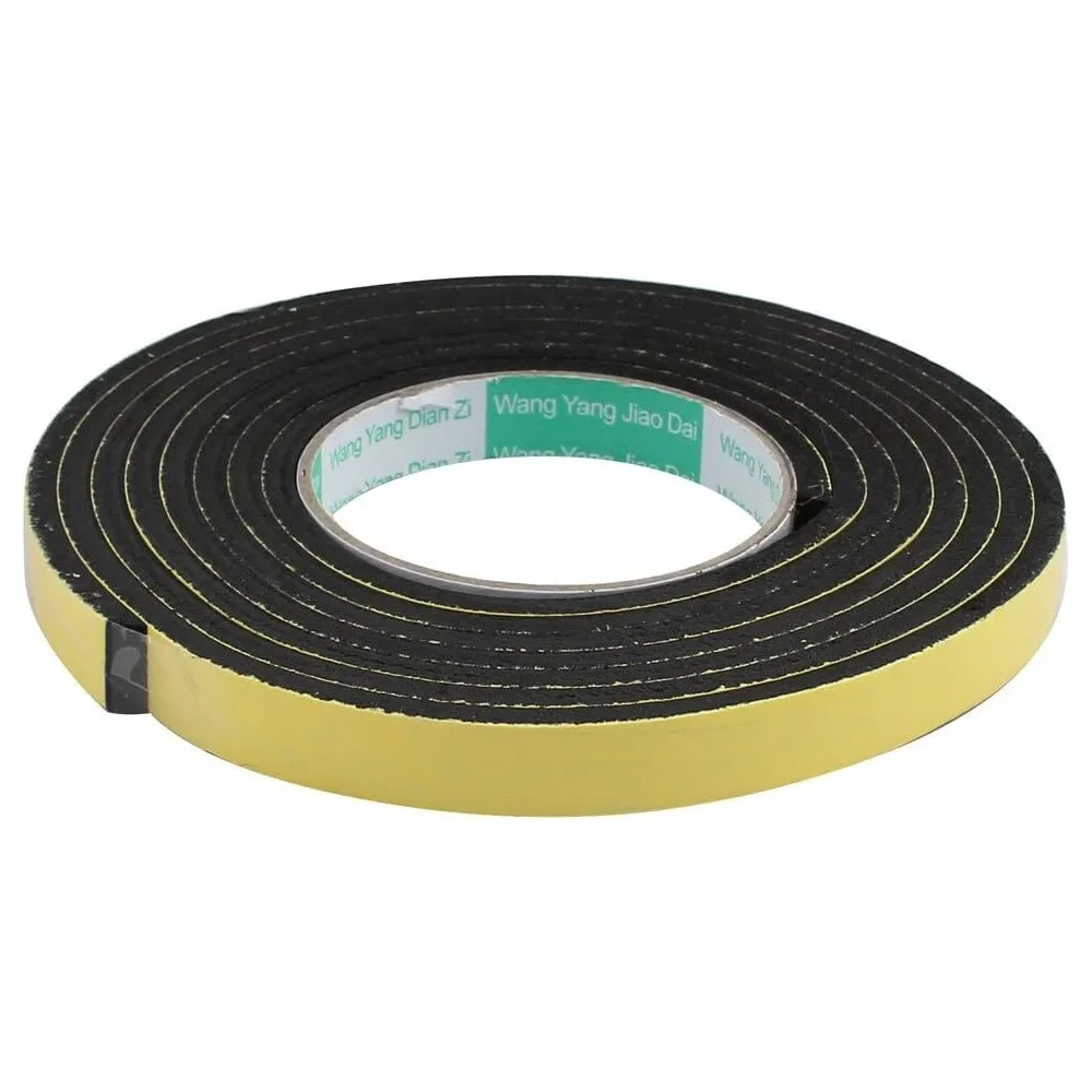 Single-side Adhesive Shockproof Sponge Foam Tape 3Meter 15mm x 5mm