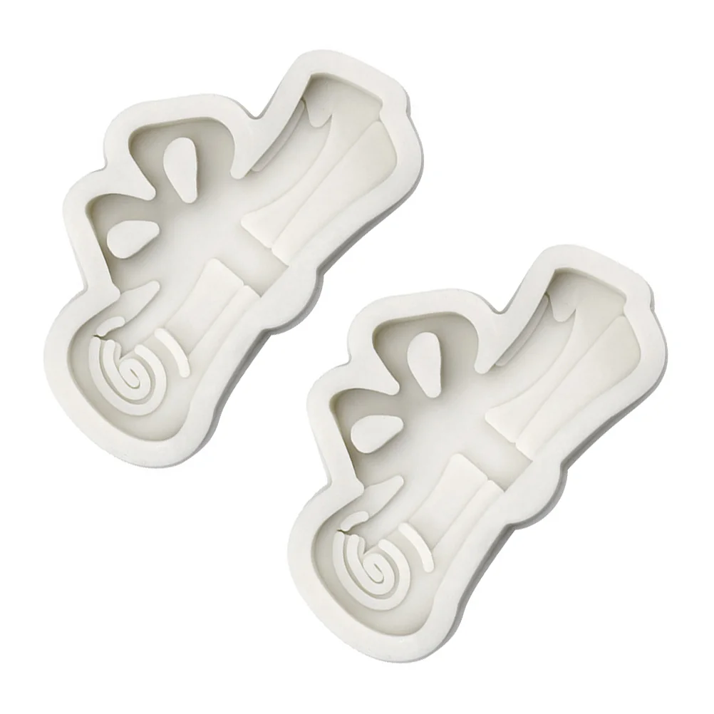 

2pcs Graduation Certificate Mold Silicone Diy Keychain Pendant Molds Resin Casting Crafts Lightweight Portable Easy Demoulding