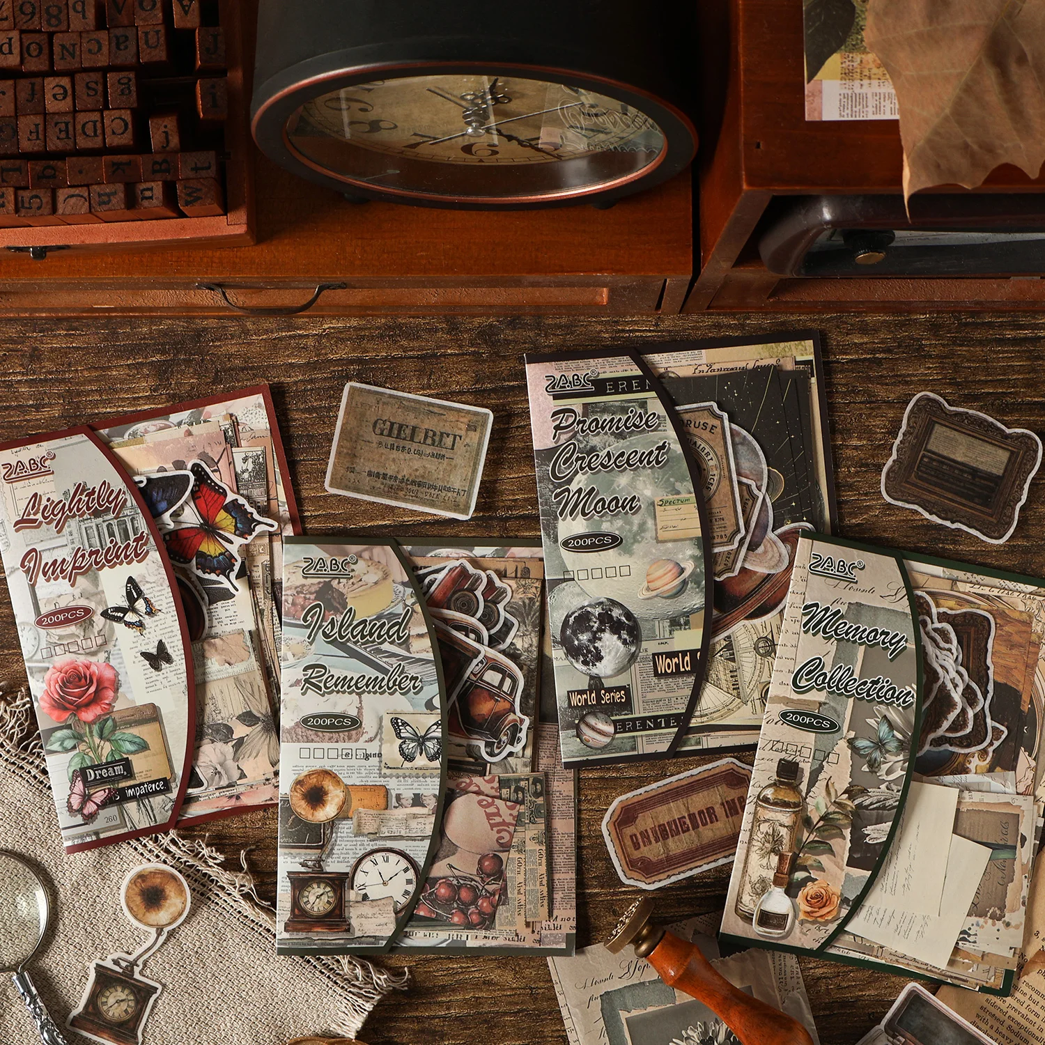 

Набор материалов Journal GO, 200 шт., из смешанных материалов, для создания эстетичных открыток, винтажных скрапбуков и стикеров для дневников