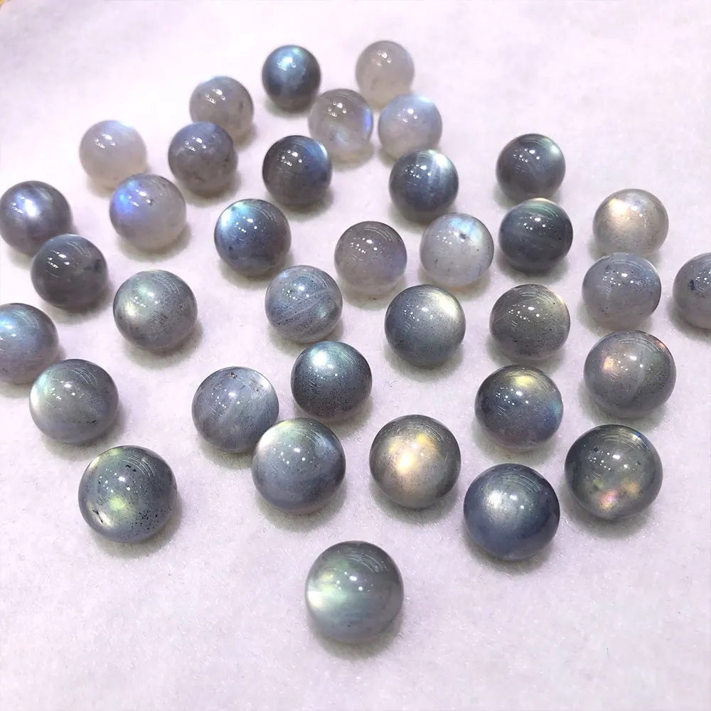 1pc Small Natural Flashy Labradorite Sphere Bead Quartz Crystal Ball Healing Reiki Gift Home Room Decor Spectrolite Moonstone