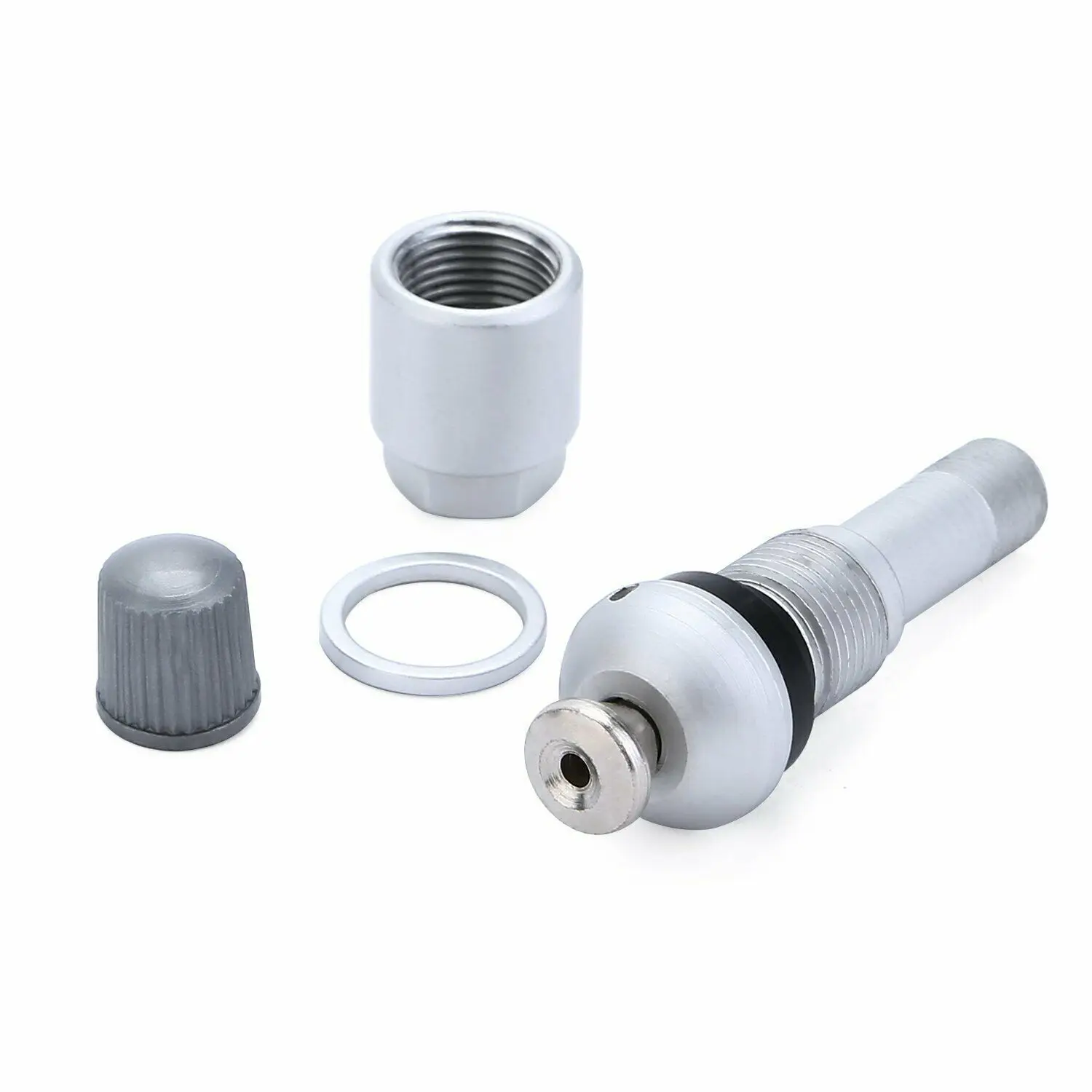

4pcs TPMS Tire Pressure Sensor Valve Stem Repair Kit Fit For Mercedes Audi BMW VW High Quality