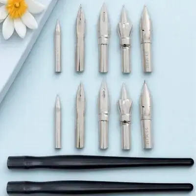 

Plastic Rod Pen 2 Sets Cartoon Drawing Nibs Cartoon Pen Comic Pens Penholder Steel Tip Writing Tool