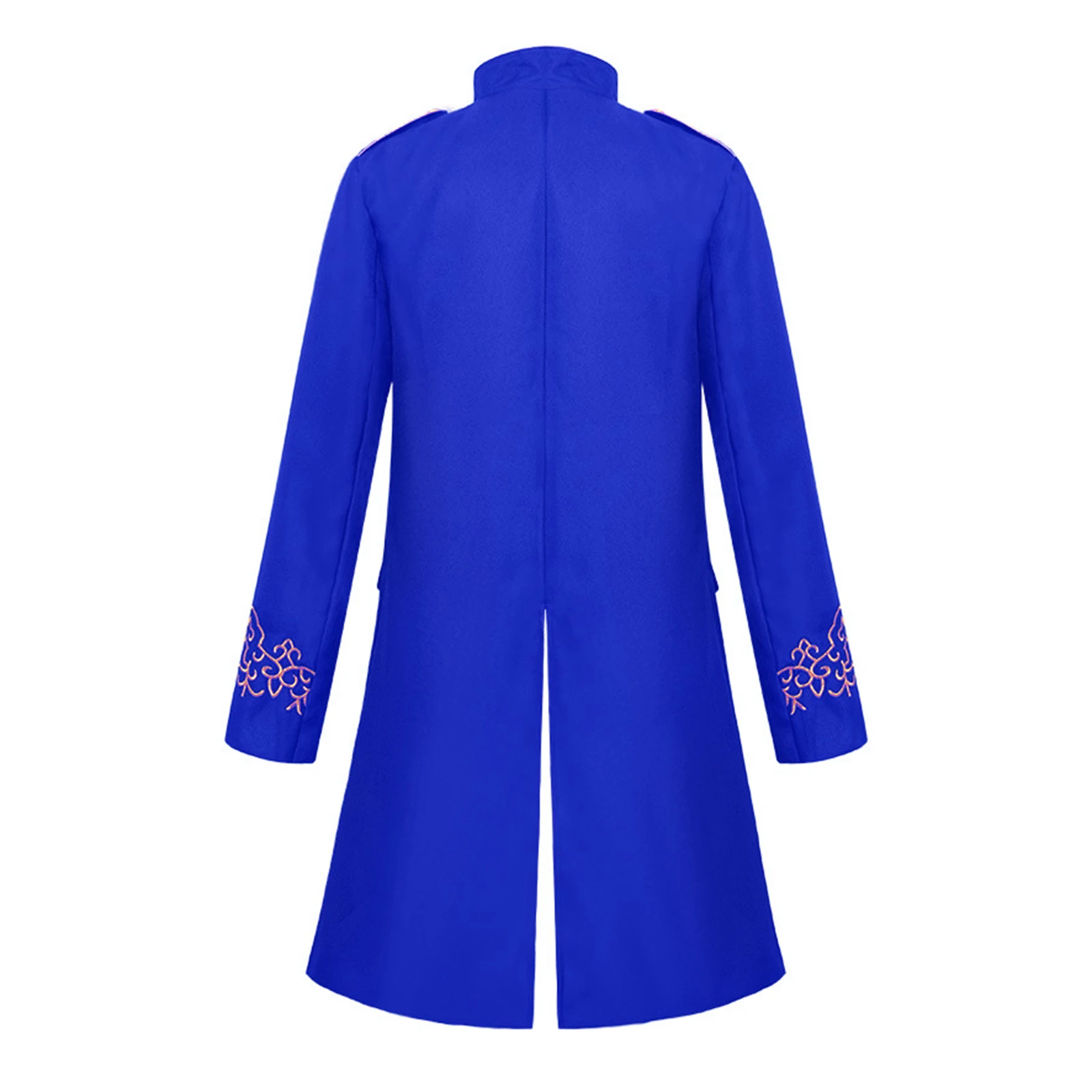 Men Gothic Steampunk Coat Vintage Costume Long Sleeve Tailcoat Tuxedo Jackets for COS Prom Halloween Medieval Cosplay Punk Coats