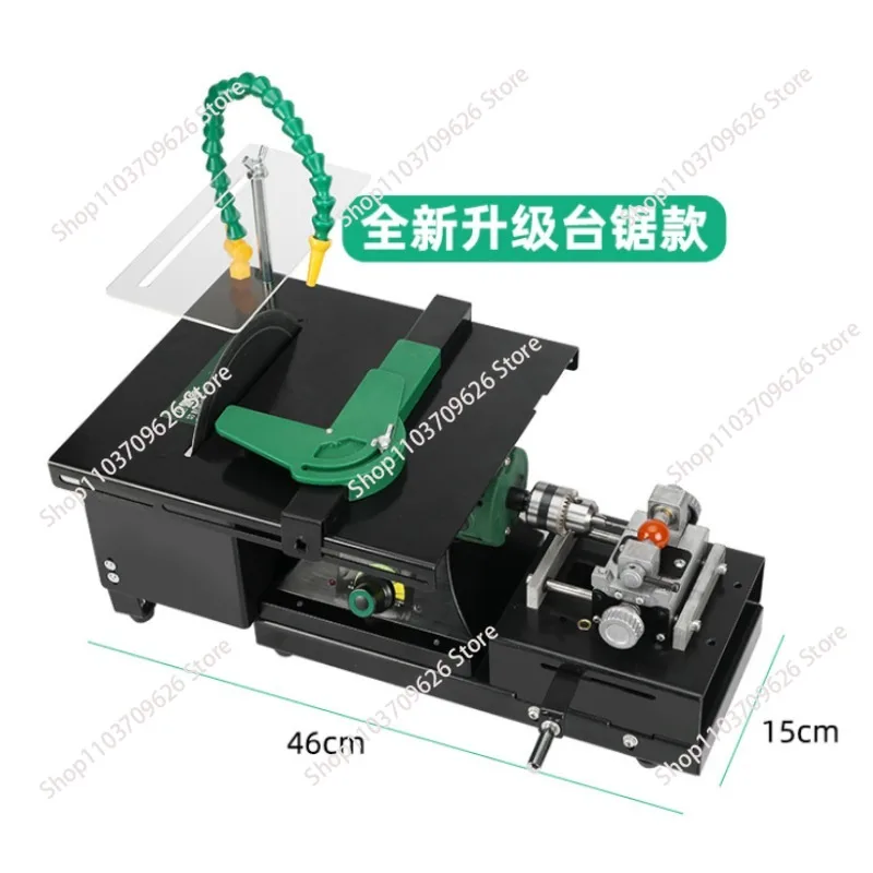 220V 950W High Power Table Grinder, Multi Purpose Jade Cutting Polishing Machine Mini Table Saw for DIY