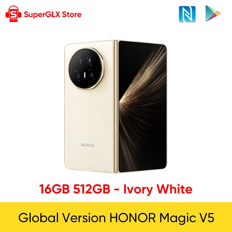 HONOR Magic V5 Global Version 5G Foldable Smartphone Snapdragon 8