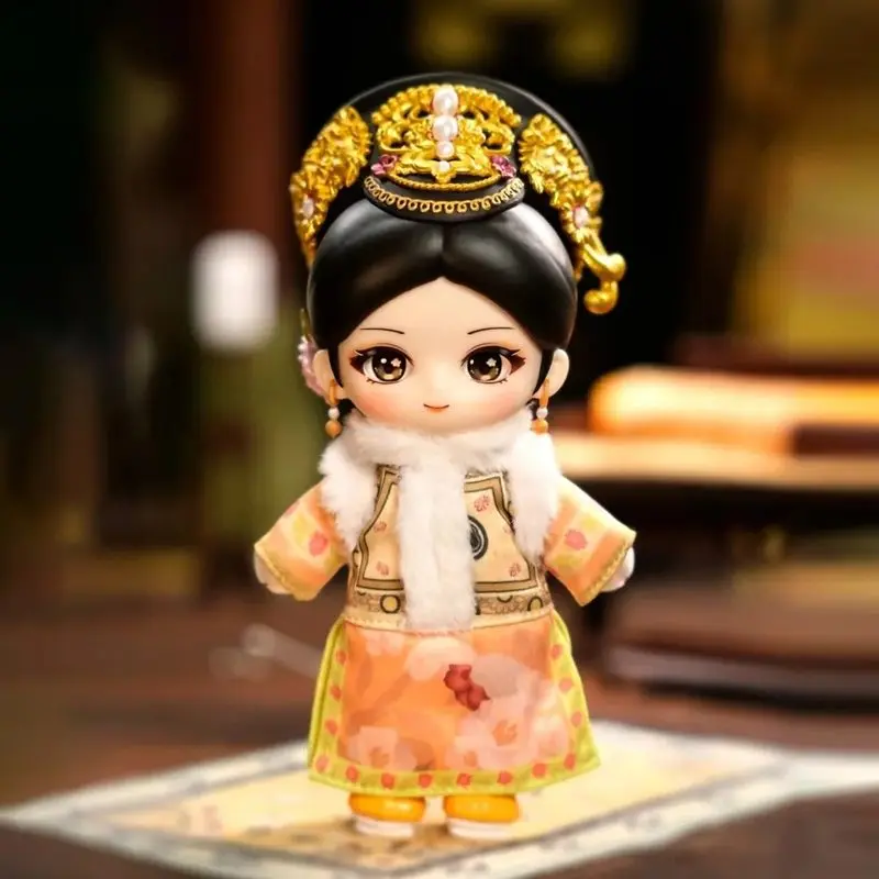 

Zhen Huan Zhuan Winter Blind Box Vinyl Plush Cute Bag Pendants Desktop Decor Ornament Trendy Play Peripheral Girl Exquisite Gift