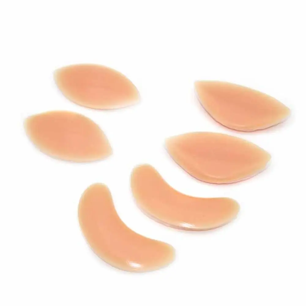 Nude Swimsuit Non-slip Convenient Push Up Thick Invisible Bra Pads Bikini Insert Silicone Breast Pads Enhancer Pads